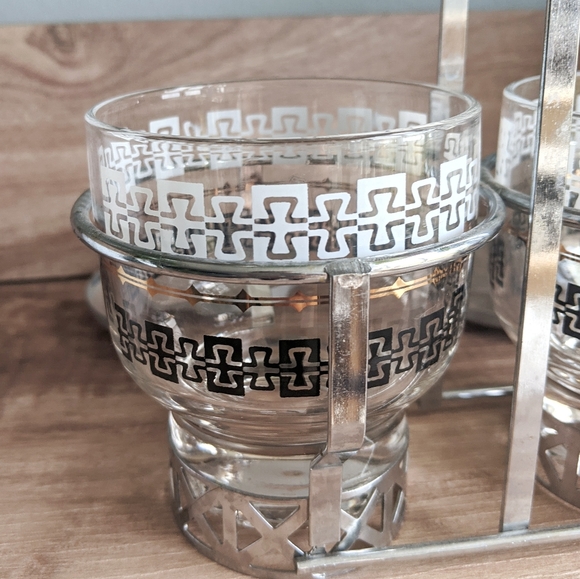 MCM Libbey Double Condiment Caddy - Picture 4 of 9